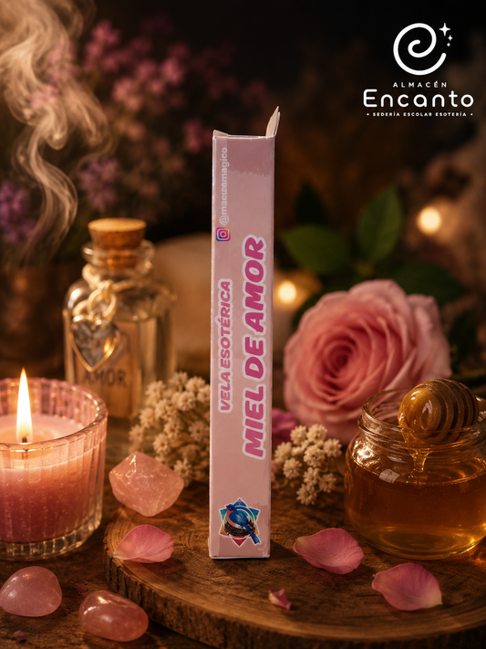 Vela Esotérica Miel de Amor