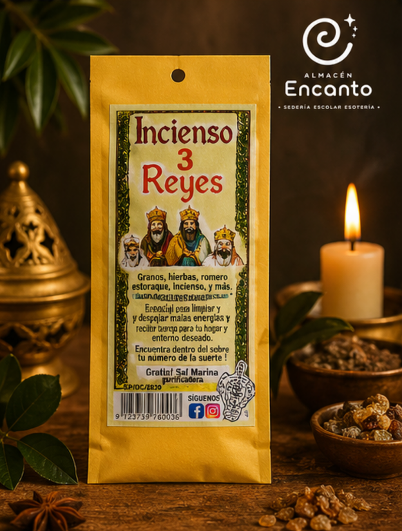 Incienso 3 Reyes + Sal Marina