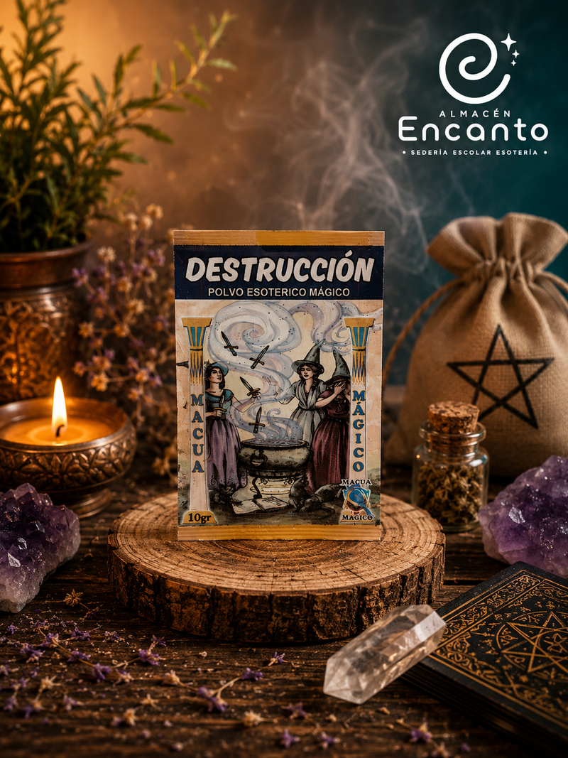 Polvo Esoterico Mágico Destrucción