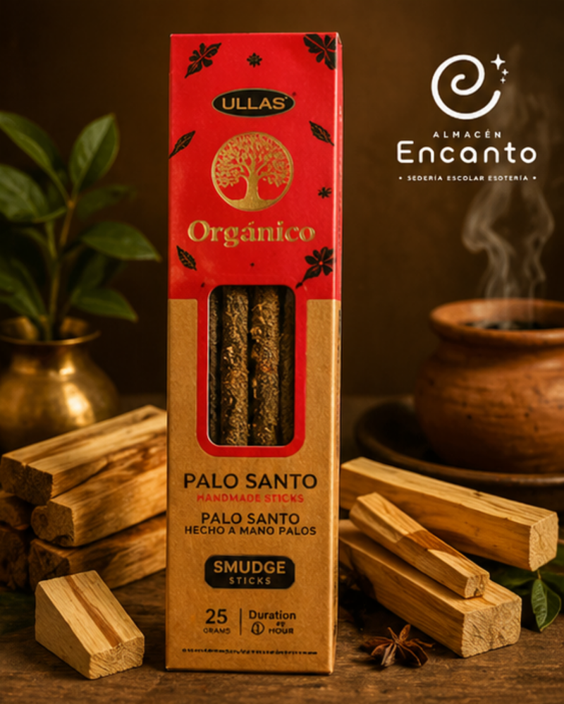 Incienso Palo Santo Orgánico Ullas