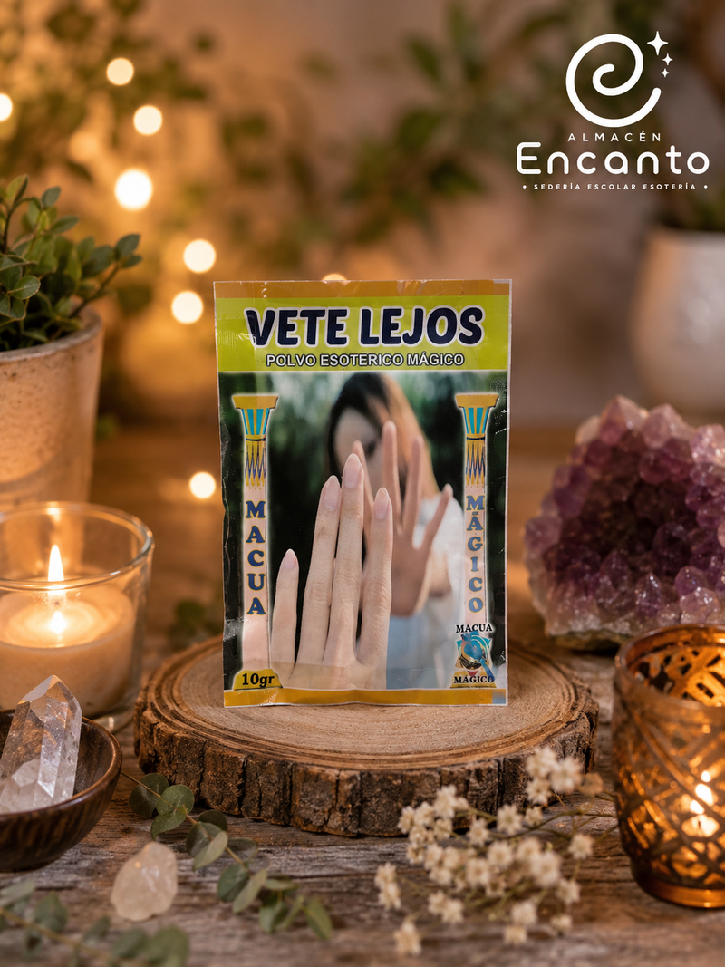Polvo Esoterico Mágico Vete Lejos