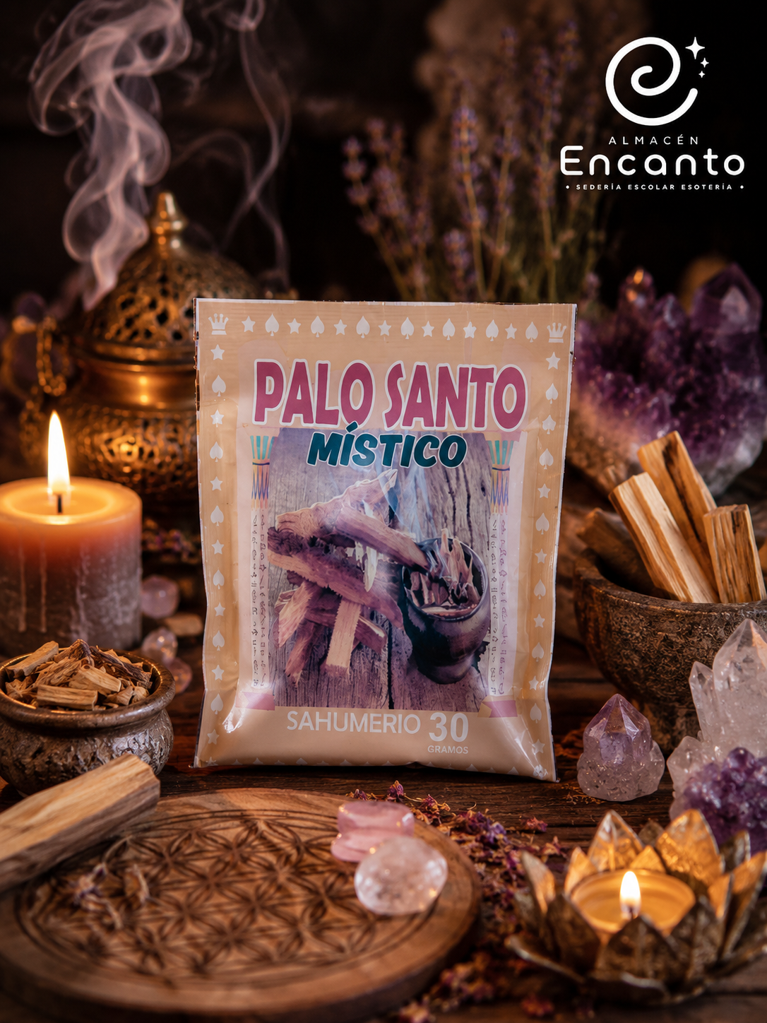 Sahumerio Palo Santo Místico